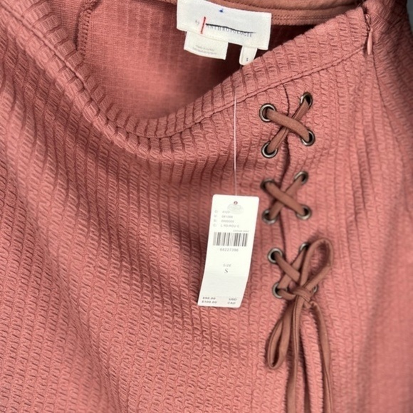 Anthropologie Lace-Up Knit Mini Skirt - Picture 4 of 7